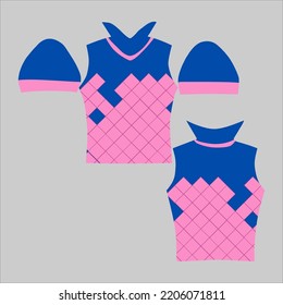 Soccer jersey pattern design.Sublimation t shirt. Football soccer kit. Basketball jersey. Spott suit