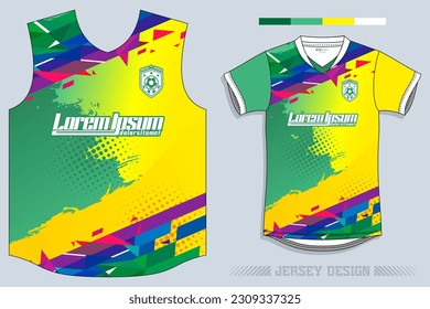 Soccer Jersey Design.sublimation T Shirt. Fußball-Fußballkit. Basketball Jersey. Spott-Anzug