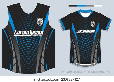 Diseño de patrón de Jersey de fútbol.sublimación de camiseta. Kit de fútbol. Jersey de baloncesto. Spott Suit