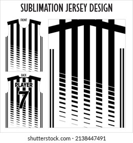 Soccer jersey pattern. Football soccer kit. Basketball jersey.  Design for sublimation