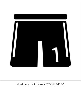 soccer jersey shirt icon on white background
