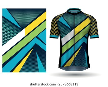 Soccer jersey sport shirt design template
