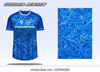 Soccer jersey sport t-shirt design mockup for football club 13
