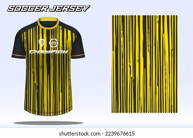 Soccer jersey sport t-shirt design mockup for football club 15