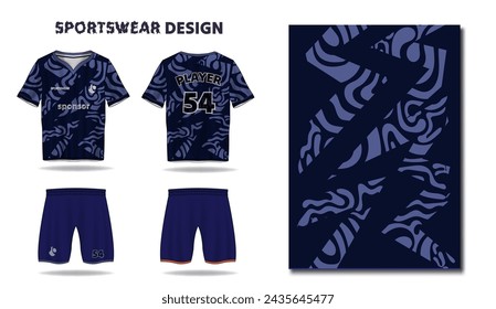 Soccer jersey sport t-shirt design, sportswear design, unveiling cutting edge designs for sports jerseys and sportswear, purple clothing t shirt design editable template collection