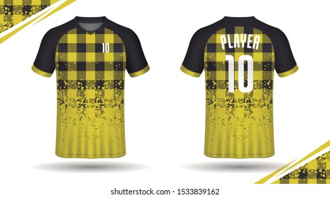 Soccer jersey template sport t shirt design