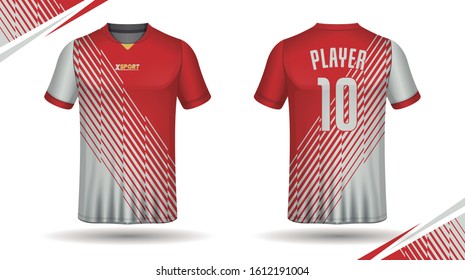 Soccer jersey template sport t shirt design