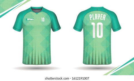 Soccer jersey template sport t shirt design