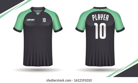 Soccer jersey template sport t shirt design