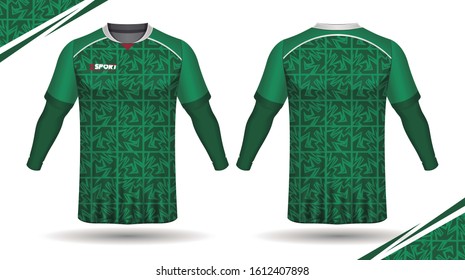 Soccer jersey template sport t shirt design