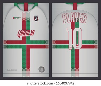 Soccer jersey template sport t shirt design