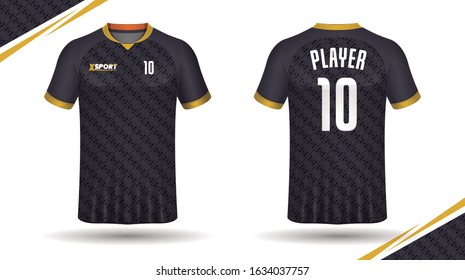 Soccer jersey template sport t shirt design