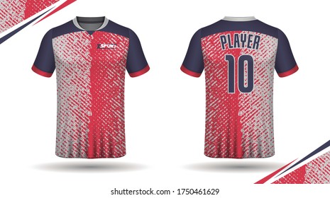 Soccer jersey template sport t shirt design