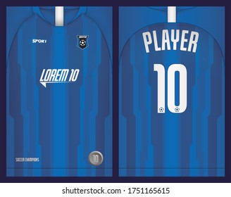 Soccer jersey template sport t shirt design