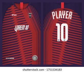 Soccer jersey template. sport t shirt design
