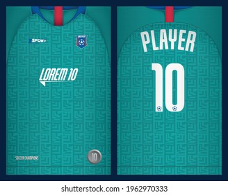 Soccer jersey template sport t shirt design