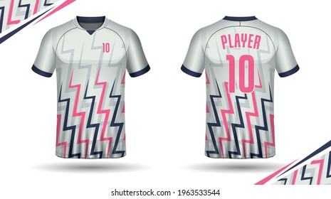 Soccer jersey template sport t shirt design