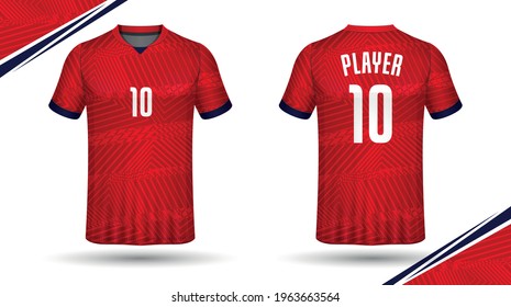 Soccer jersey template sport t shirt design