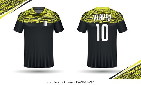 Soccer jersey template sport t shirt design