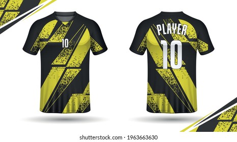 Soccer jersey template sport t shirt design