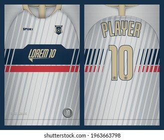 Soccer jersey template sport t shirt design