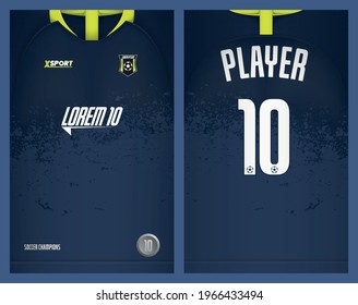 Soccer jersey template sport t shirt design