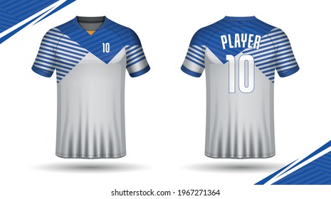 Soccer jersey template sport t shirt design