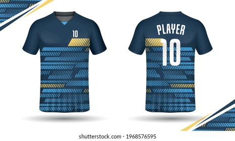 Soccer jersey template sport t shirt design