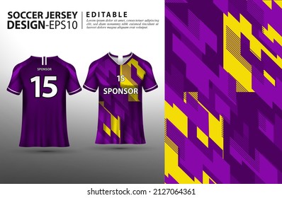 Soccer jersey template sport t shirt design