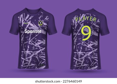 Soccer jersey template sport t shirt design