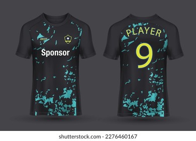 Soccer jersey template sport t shirt design