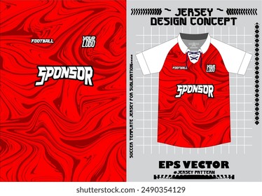 Soccer jersey template sport t shirt design for sublimation 