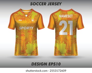Soccer jersey template sport t shirt design