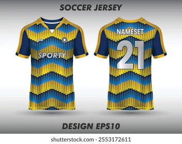 Soccer jersey template sport t shirt design