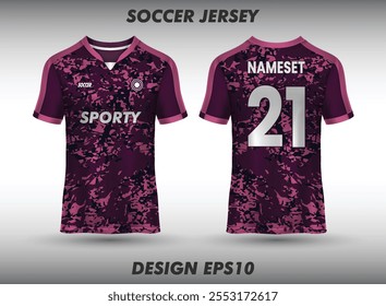 Soccer jersey template sport t shirt design