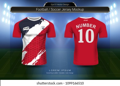 red football jersey