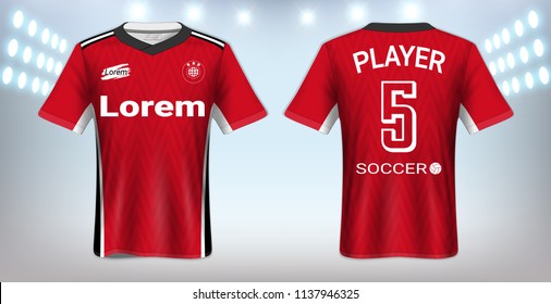 football shirt lettering