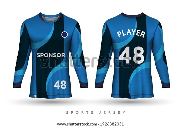Soccer jersey and t-shirt sport mockup template,\
Graphic design for football kit or activewear uniforms, customize\
logo and name, Easily to change colors and lettering styles in your\
team.