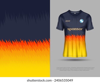 Fußballjerseys abstrakter strukturierter Hintergrund für Renn-Jersey, Downhill, Radfahren, Fußball, Gaming