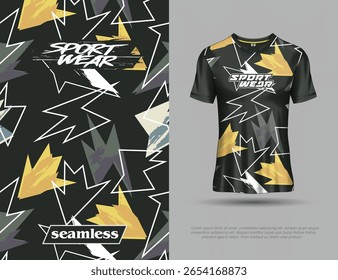Camisas de futebol fundo de textura abstrata para camisa de corrida, downhill, ciclismo, futebol, e esporte, volley ball. Eps 10