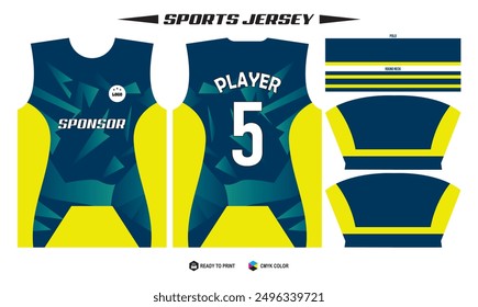 Soccer Kit Layout: Customizable Athletic Apparel