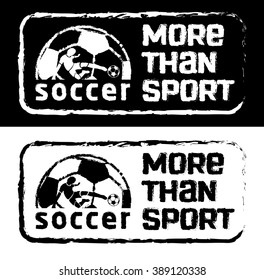 Soccer label