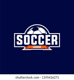 Soccer Leage Emblem Logo Sports