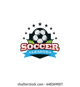 Soccer League logo emblem