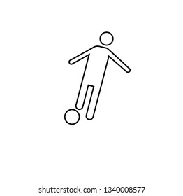 soccer line icon,vector best line icon.