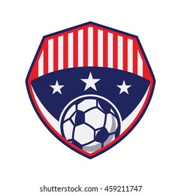 Soccer Logo Stock Vector (Royalty Free) 459211579