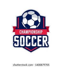 Soccer Logo American Logo Sports Stock Vector (Royalty Free) 1400801600