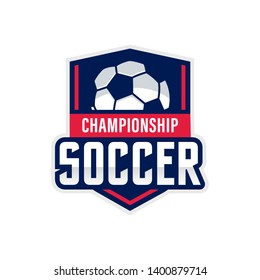 Soccer Logo American Logo Sports Stock Vector (Royalty Free) 1400879711 ...