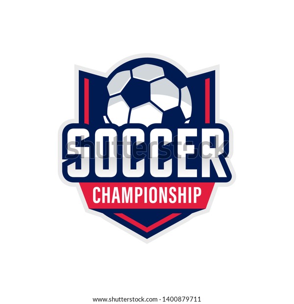 Soccer Logo American Logo Sports Stock Vector (Royalty Free) 1400879711