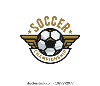 Soccer Logo, American Logo Sports vector illustration